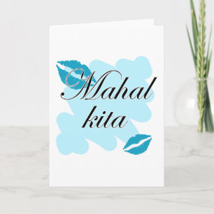 Mahal Kita - Filipino I love you Holiday Card