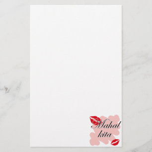 Mahal Kita - Filipino I love you Stationery