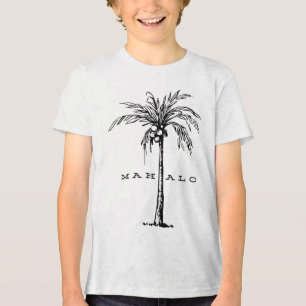 Mahalo Hawaii From The Island. Feel The Aloha Spir Tri-Blend Shirt