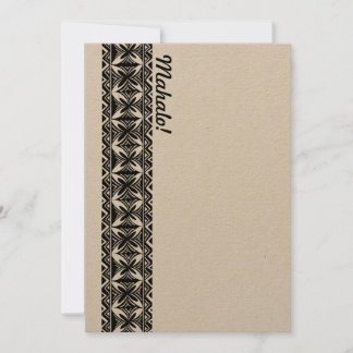 Mahalo Hawaii Greeting Card Thank you Card!