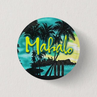 Mahalo Sunset Pin