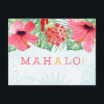 mahalo thank you card, mahalo card<br><div class="desc"></div>