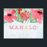 mahalo thank you card, mahalo card<br><div class="desc"></div>