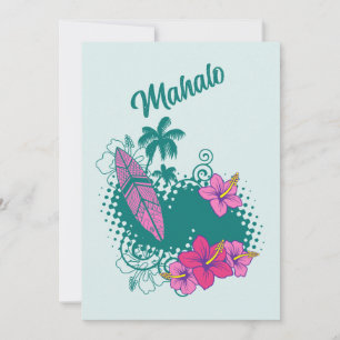 Mahalo Thank You In Hawaiian