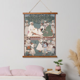 Maharaja Sidh Sen Receiving an Embassy Tapestry