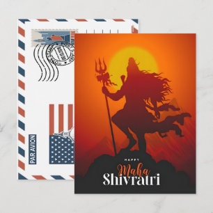 Mahashivratri Bumper Celebration Festival Sal 2026 Holiday Postcard