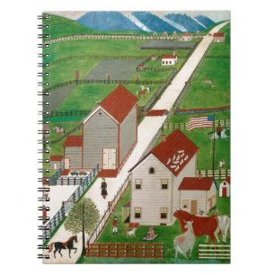 Mahatango Valley Farm, late 19th century Spiral Notebook