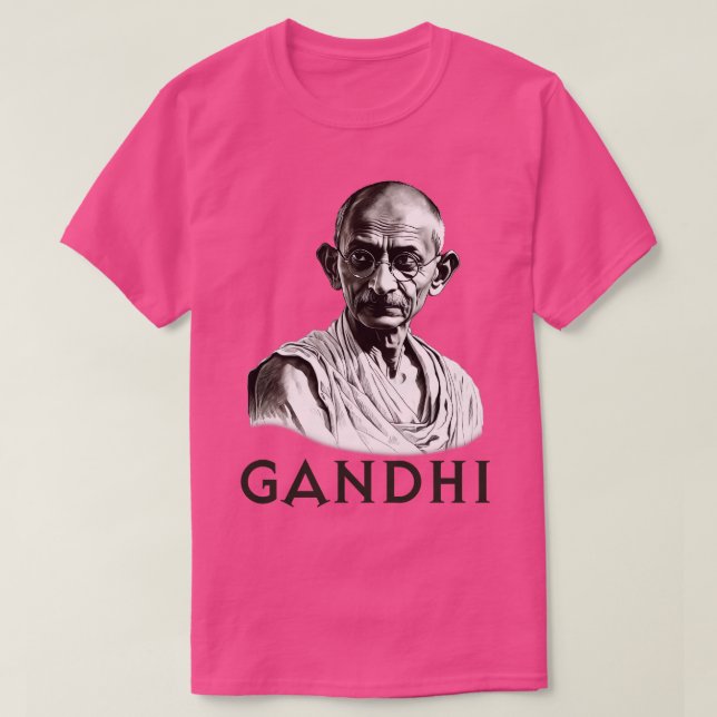 Mahatma Gandhi 1 T-Shirt (Design Front)