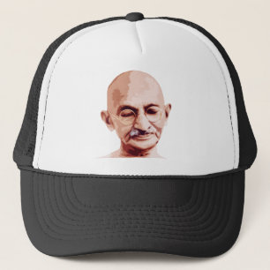 Mahatma Gandhi Father of India Trucker Hat