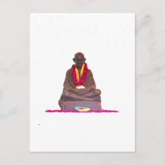 Mahatma GANDHI Father of Nation India Postcard