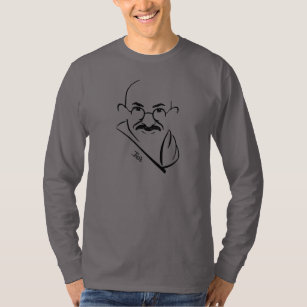 Mahatma Gandhi Long Sleeve T-Shirt