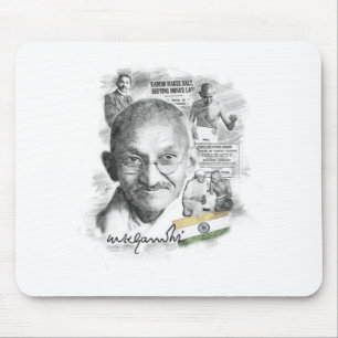 Mahatma Gandhi Mouse Pad