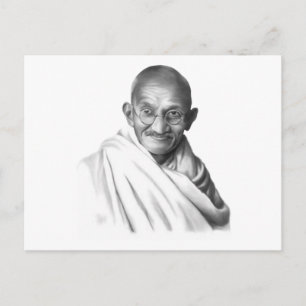 Mahatma Gandhi Postcard