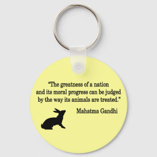 Mahatma Gandhi Quote Collection Key Ring