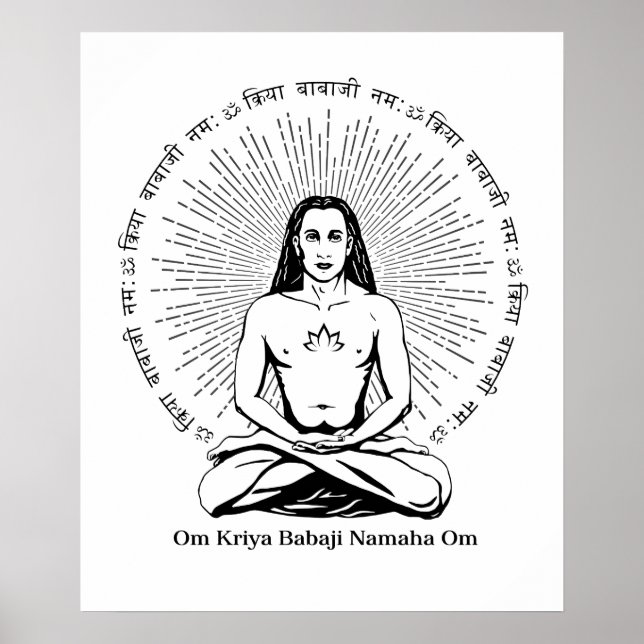 Mahavatar Babaji Poster (Front)