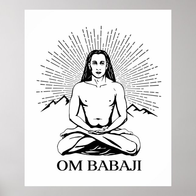 Mahavatar Babaji Poster (Front)