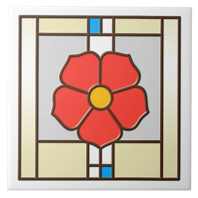 MAHER Poppy Tile (Front)