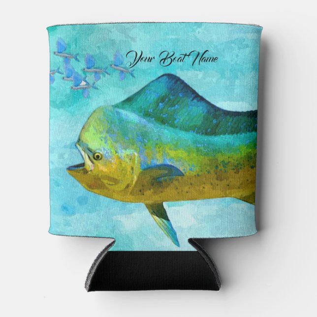 Mahi Custom hugger Can Cooler (Front)