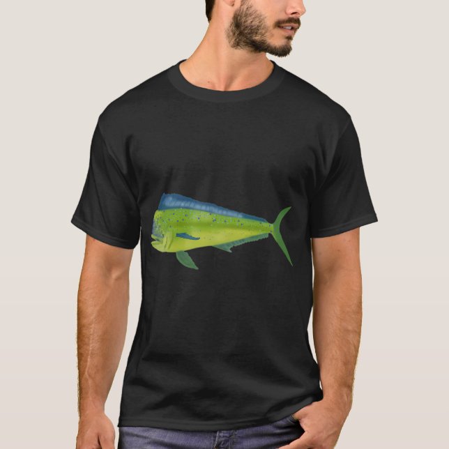 Mahi Mahi aka the Dolphin T-Shirt (Front)