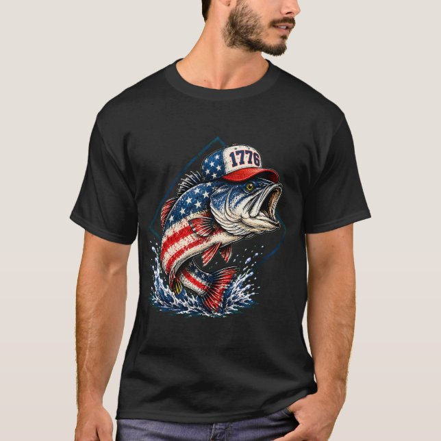 Mahi-Mahi Angler Badge T-Shirt (Front)