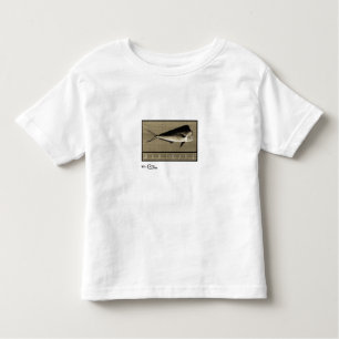 Mahi-Mahi Children's Vintage Black & White Apparel Toddler T-Shirt