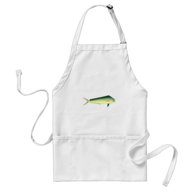 Mahi Mahi - Dolphin Fish Art Standard Apron (Front)