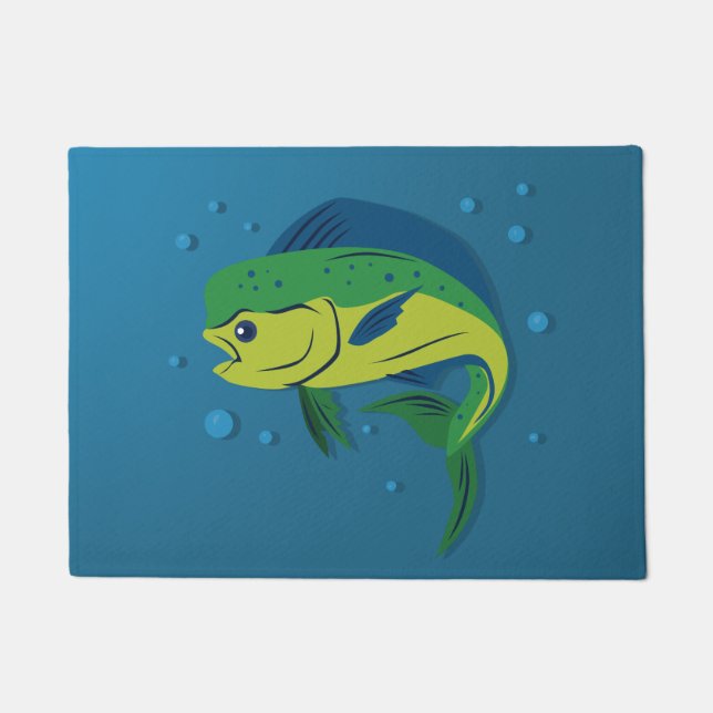 Mahi Mahi Doormat (Front)