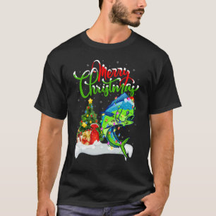 Mahi Mahi Fish Xmas Decorations Mahi Mahi Christ T-Shirt