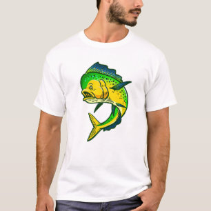 Mahi Mahi Fishing Dorado Fisherman Angling Fan T-Shirt