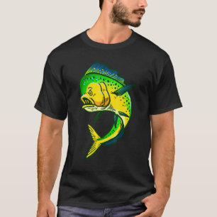 Mahi Mahi Fishing Dorado Fisherman Angling Fan T-Shirt