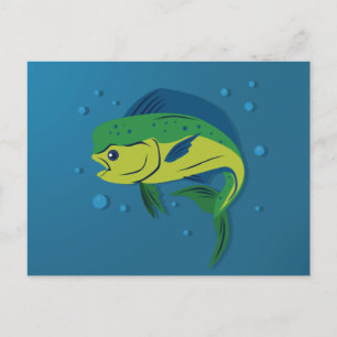 Mahi Mahi Postcard