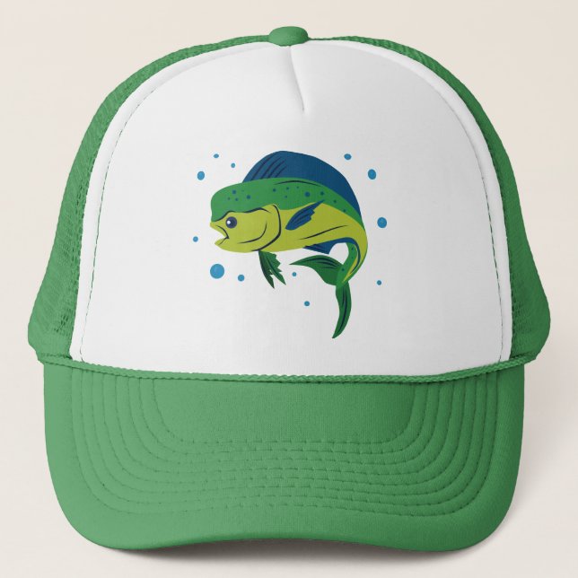Mahi Mahi Trucker Hat (Front)