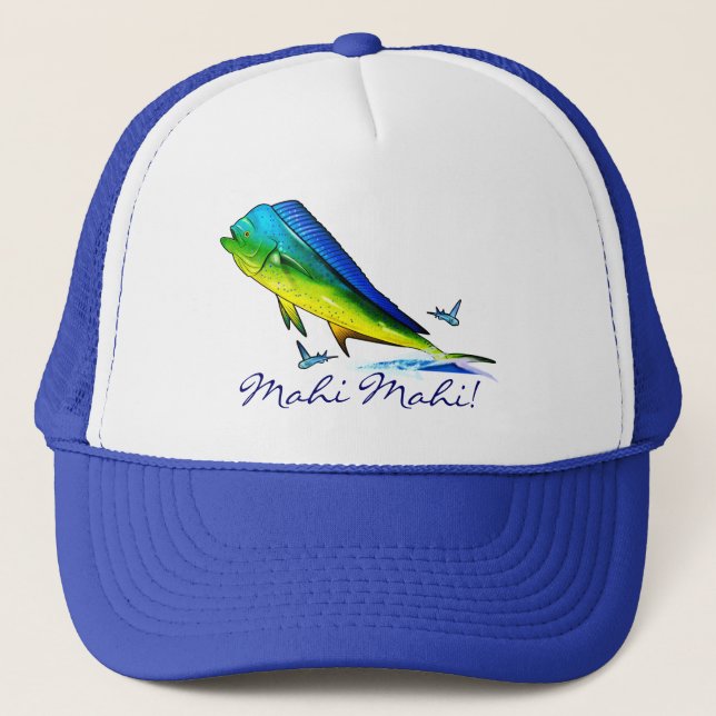Mahi Mahi Trucker Hat (Front)
