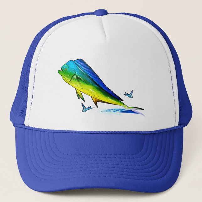 Mahi Mahi Trucker Hat (Front)