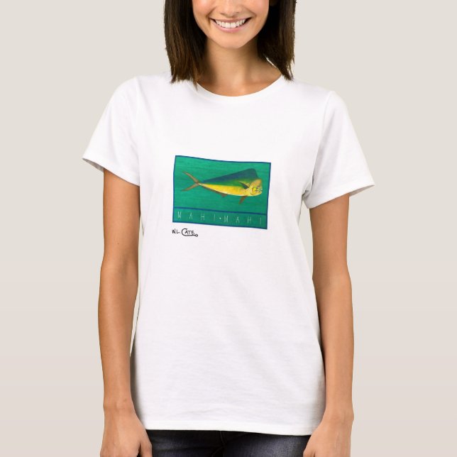 Mahi-Mahi Women's Light Apparel T-Shirt (Front)