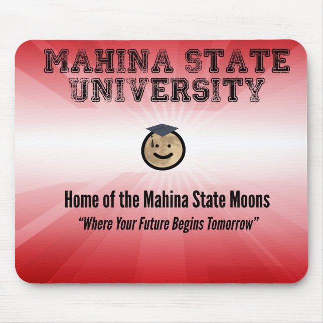 Mahina State Mouse Pad. Pad (Front)