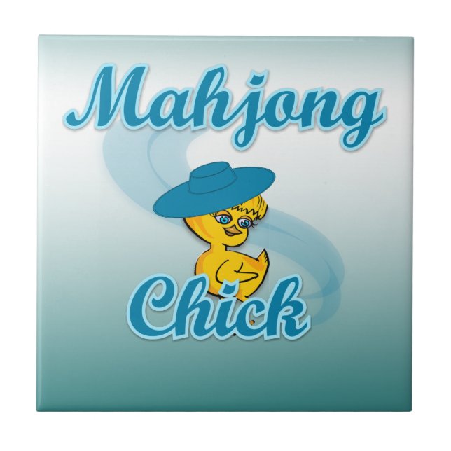 Mahjong Chick #3 Tile (Front)