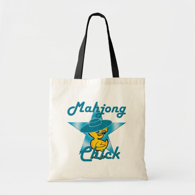 Mahjong Chick #7 Tote Bag (Front)