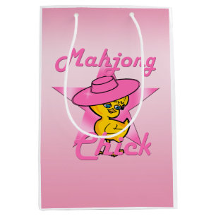 Mahjong Chick #8 Medium Gift Bag
