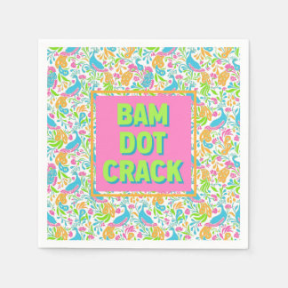 Mahjong Cocktail Napkins