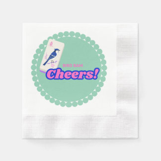 Mahjong cocktail napkins