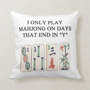 mahjong cushion