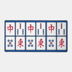 Mahjong Design Desk Mat