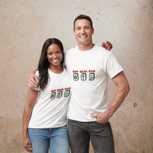 Mahjong Dot Crak Bam  T-Shirt (Creator Uploaded)