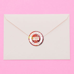 Mahjong Floral Customizable Sticker