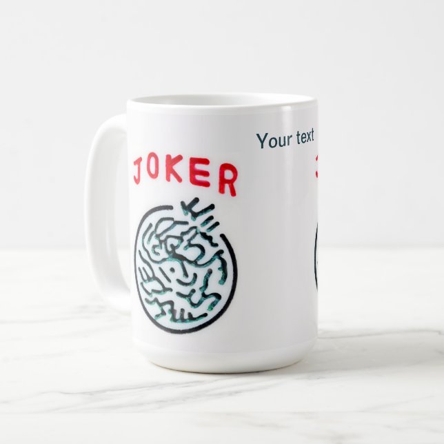 MahJong game symbol Joker tile Coffee Mug (Front Left)