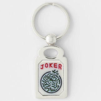 MahJong game symbol Joker tile Key Ring