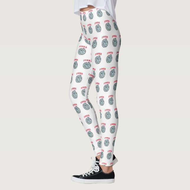 MahJong game symbol Joker tile Leggings (Left)