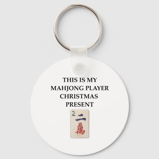 mahjong gift key ring (Front)