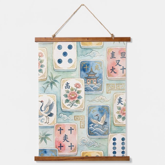 Mahjong Hanging Tapestry (Front)